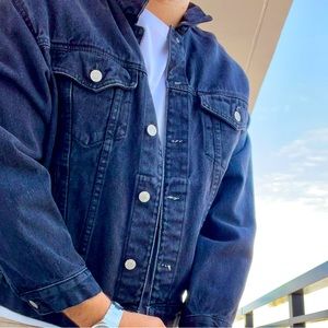 denim jacket pull&bear